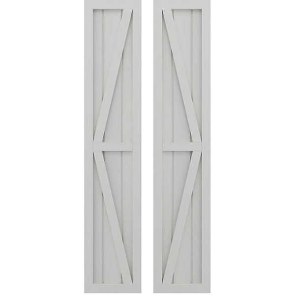 Ekena Millwork ARW102BF311X62STH
