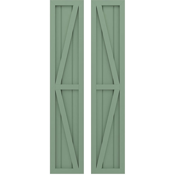 Ekena Millwork ARW102BF311X83TGH