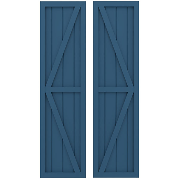 Ekena Millwork ARW102BF414X83HBH