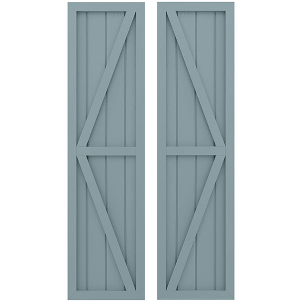Ekena Millwork ARW102BF414X64SBH