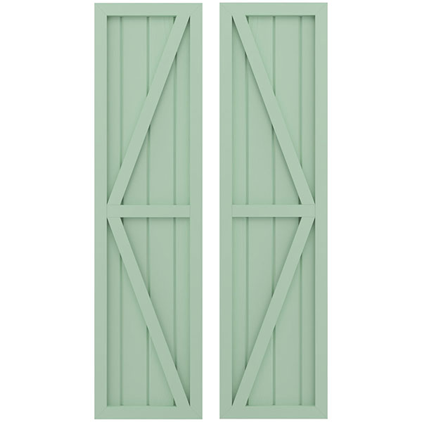 Ekena Millwork ARW102BF414X41SGH