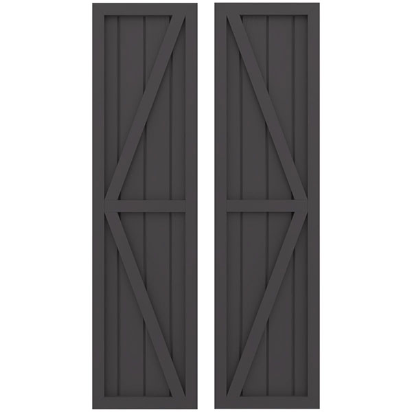 Ekena Millwork ARW102BF414X71SMH