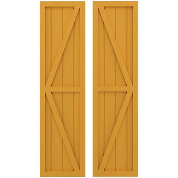 Ekena Millwork ARW102BF414X76TUH