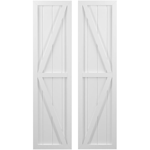 Ekena Millwork ARW102BF414X40WHH