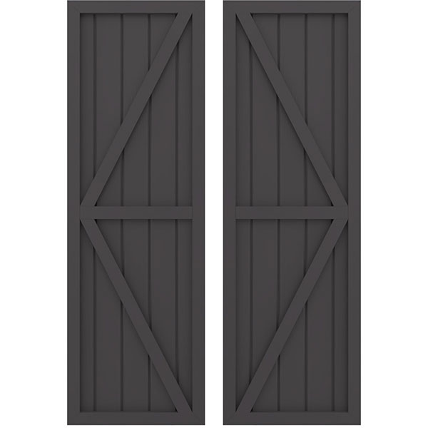 Ekena Millwork ARW102BF518X83SMH
