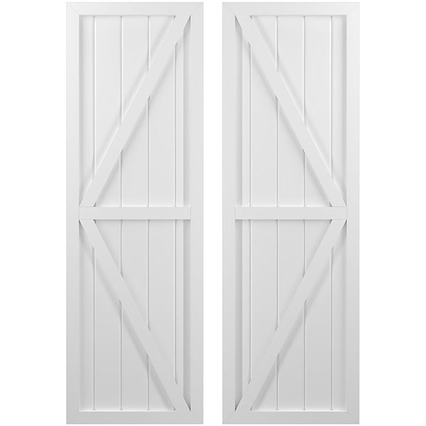 Ekena Millwork ARW102BF518X41WHH
