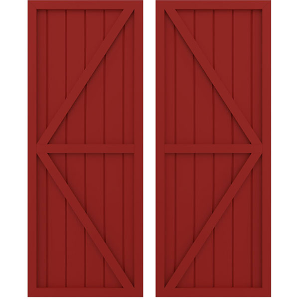 Ekena Millwork ARW102BF621X79BRH