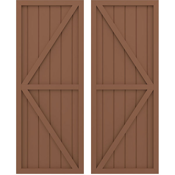 Ekena Millwork ARW102BF621X73BTH