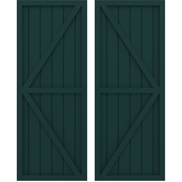 Ekena Millwork ARW102BF621X83FGH