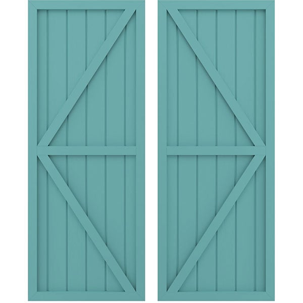 Ekena Millwork ARW102BF621X71PTH