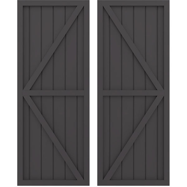 Ekena Millwork ARW102BF621X71SMH