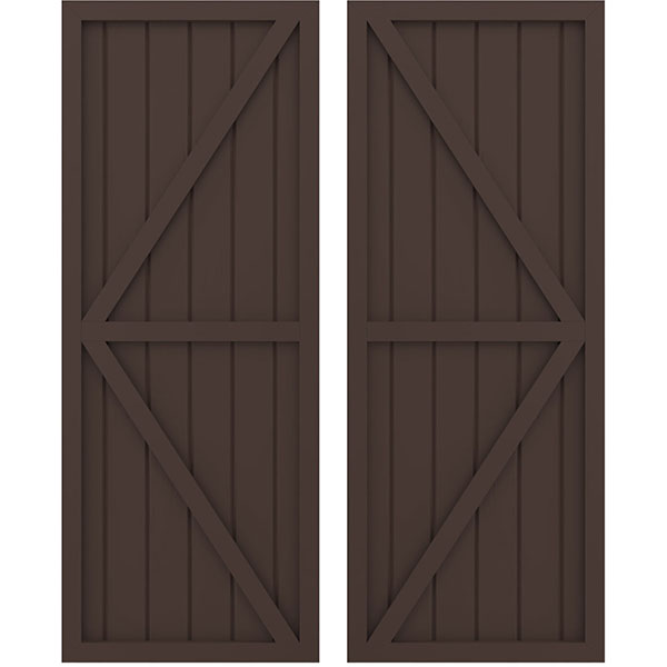 Ekena Millwork ARW102BF621X71TBH