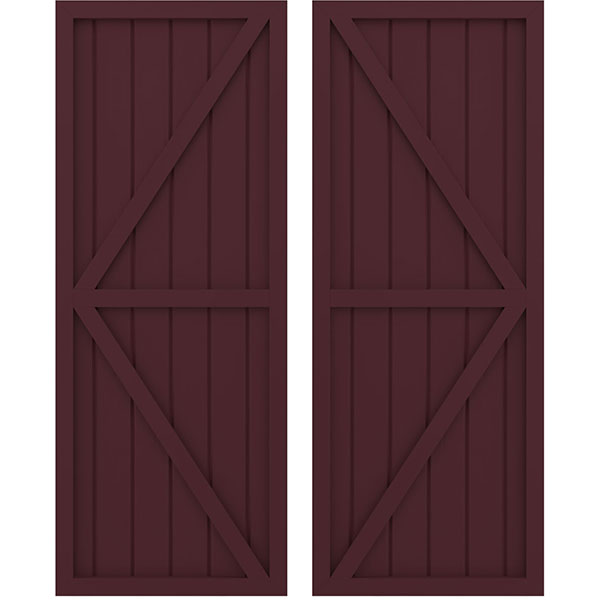 Ekena Millwork ARW102BF621X71WRH