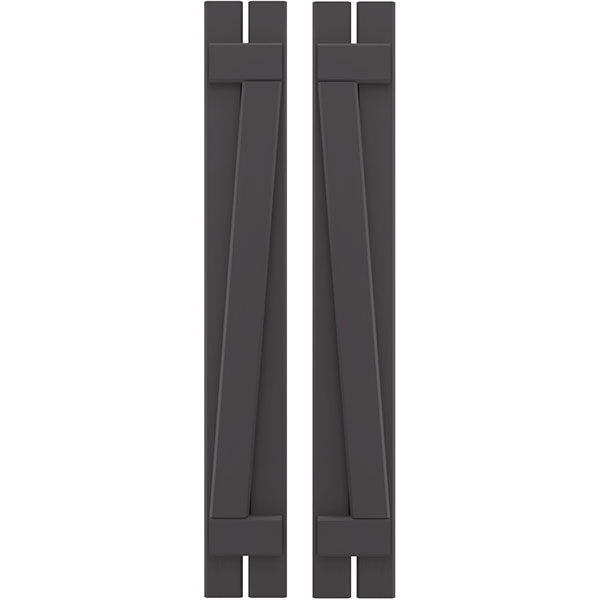 Ekena Millwork ARW102SB207X76SMH
