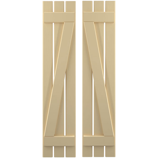 Ekena Millwork ARW102SB311X66NTH
