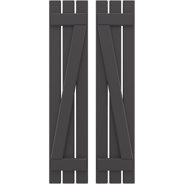 Ekena Millwork ARW102SB311X84SMH