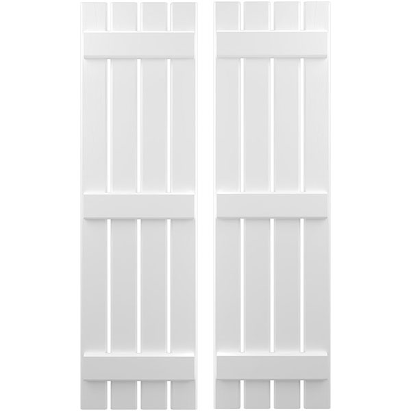 Ekena Millwork ARW401SB415X76WHH