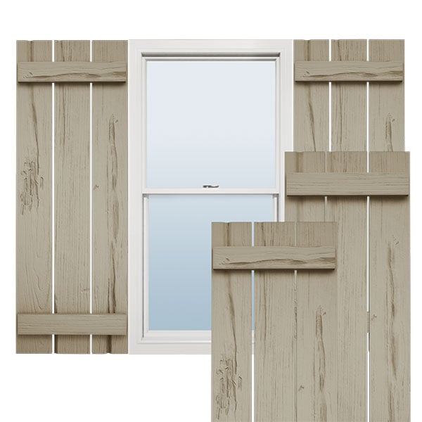 Ekena Millwork SHUBSS17X50RWPR