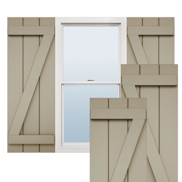 Ekena Millwork SHUBJZ22X24SMPR