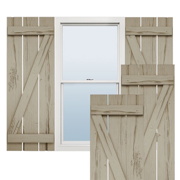 Ekena Millwork SHUBSZ11X52RWPR