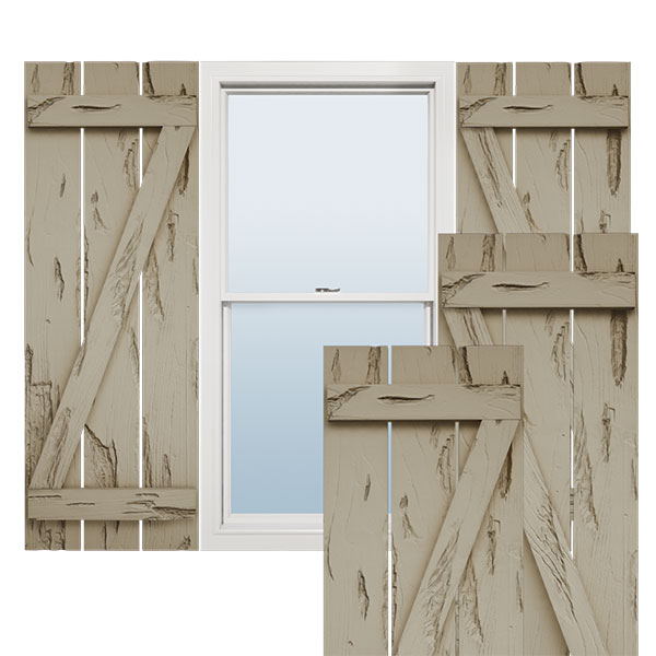 Ekena Millwork SHUBSZ17X46PCPR