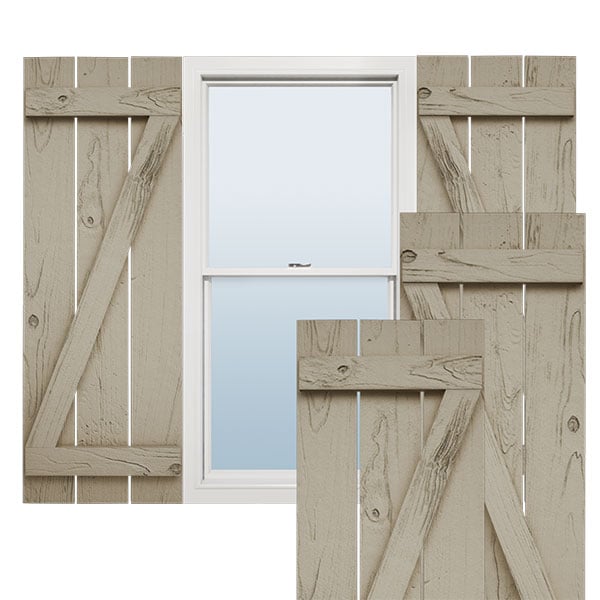 Ekena Millwork SHUBSZ23X72KPPR