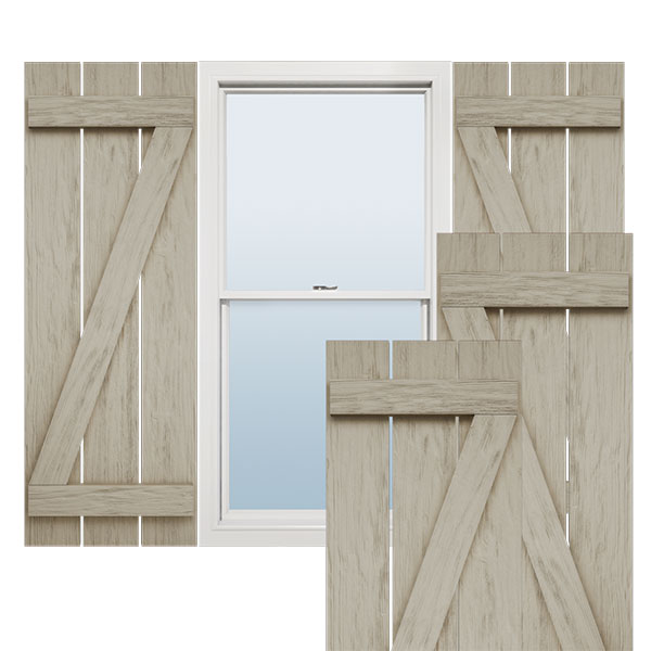 Ekena Millwork SHUBSZ23X74RSPR