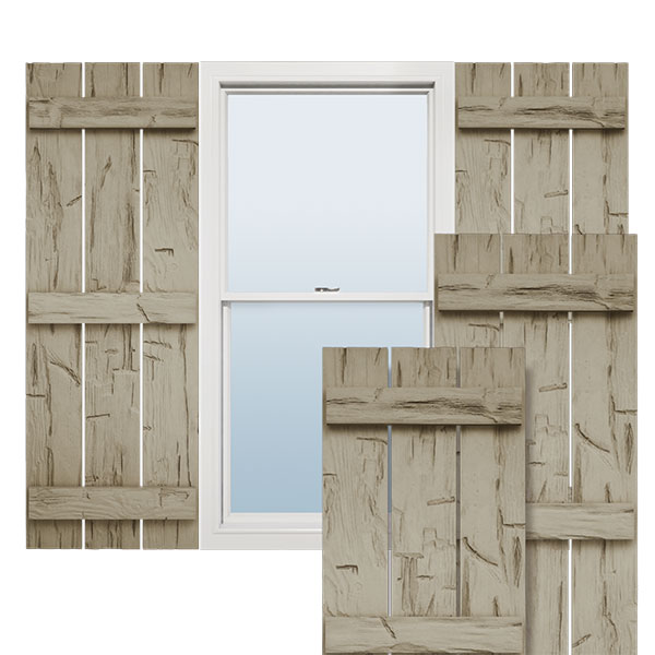 Ekena Millwork SHUBSS17X74HHPR