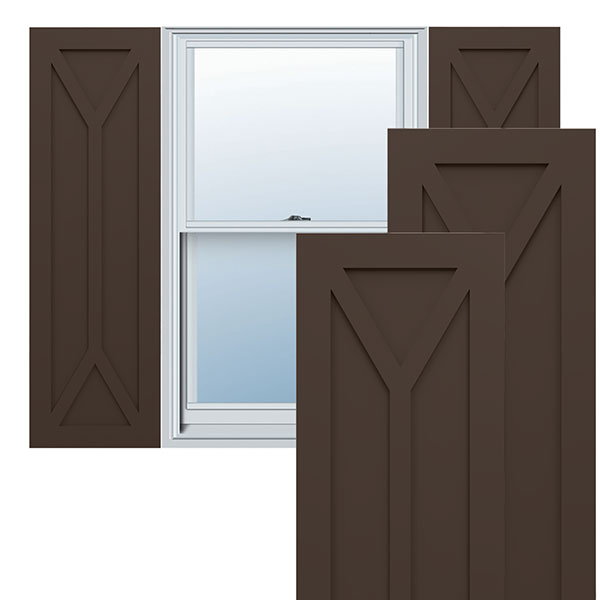 Ekena Millwork TFP001SC18X080TB