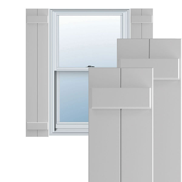 Ekena Millwork TFP101BBF11X080PR