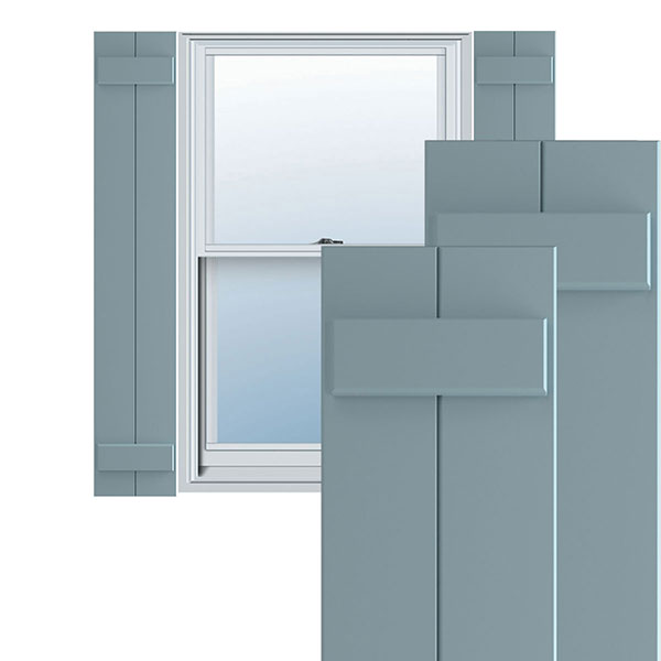 Ekena Millwork TFP101BBF11X080SB