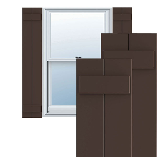 Ekena Millwork TFP101BBF11X032TB