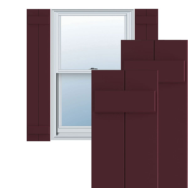 Ekena Millwork TFP101BBF11X044WR