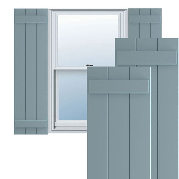 Ekena Millwork TFP101BBF16X034SB