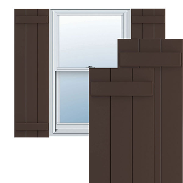 Ekena Millwork TFP101BBF16X032TB