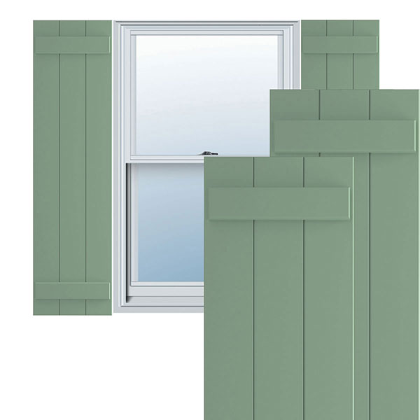 Ekena Millwork TFP101BBF16X033TG