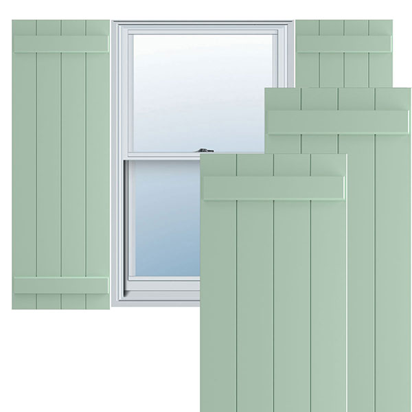 Ekena Millwork TFP101BBF21X080SG