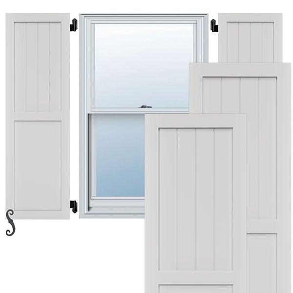 Ekena Millwork TFP101FC15X033WH