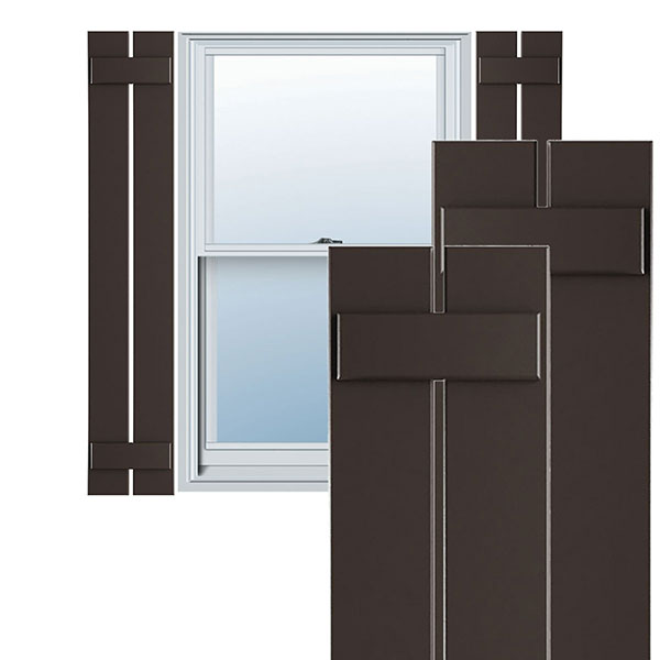 Ekena Millwork TFP101SBF11X034TB