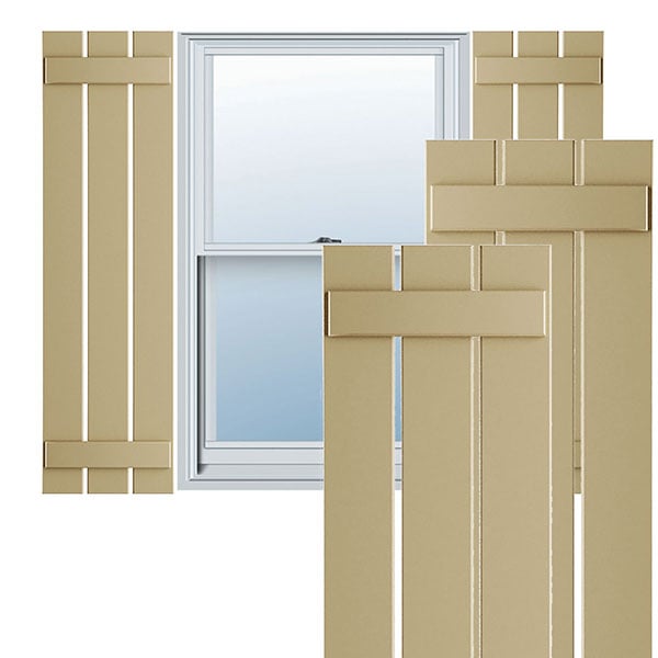 Ekena Millwork TFP101SBF17X080NT