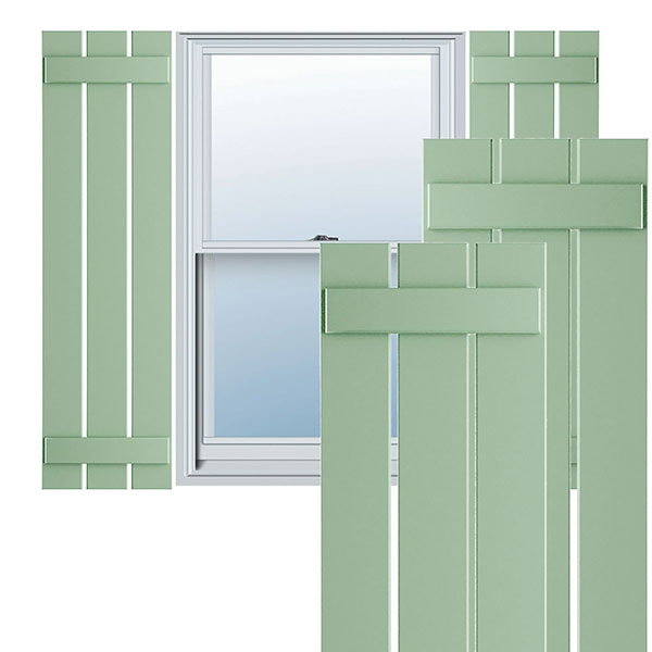 Ekena Millwork TFP101SBF17X035SG