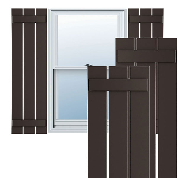 Ekena Millwork TFP101SBF17X062TB