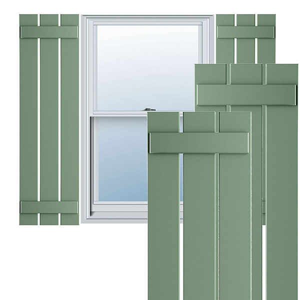 Ekena Millwork TFP101SBF17X044TG
