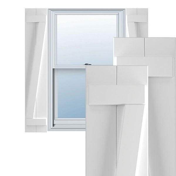 Ekena Millwork TFP102BBF11X025UN