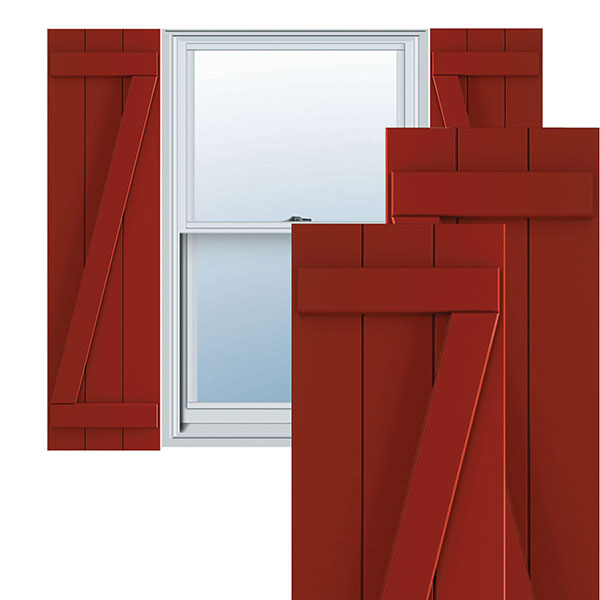 Ekena Millwork TFP102BBF16X073BR