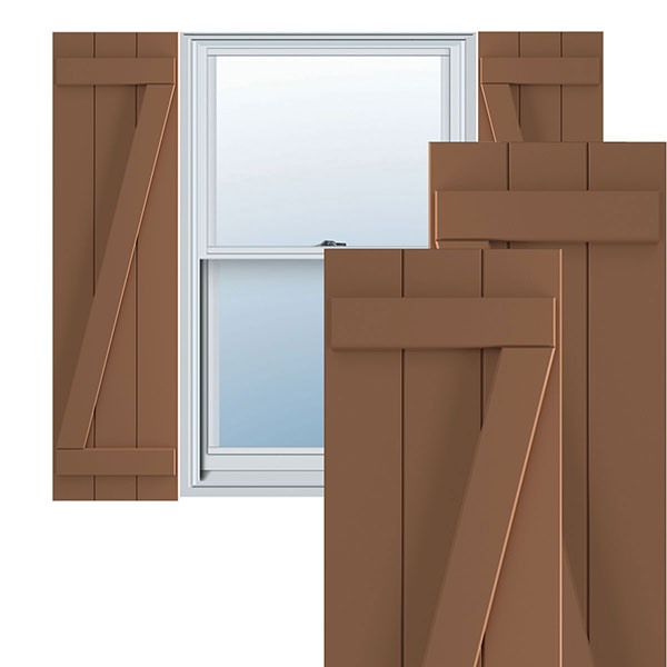 Ekena Millwork TFP102BBF16X035BT