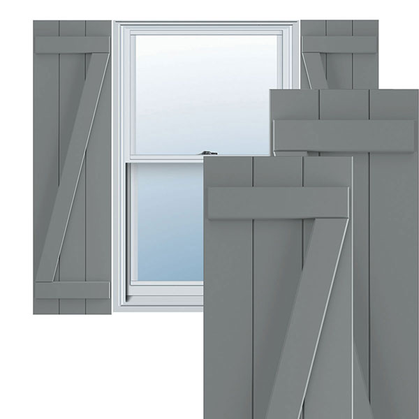 Ekena Millwork TFP102BBF16X044CH