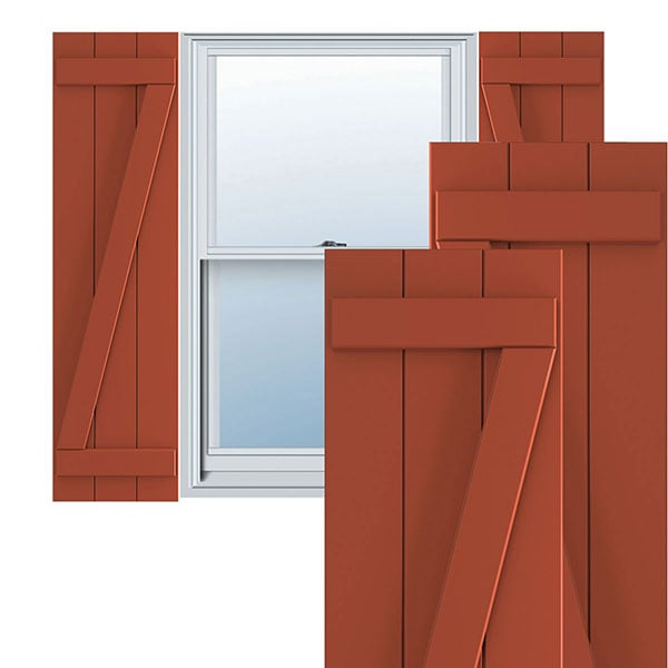 Ekena Millwork TFP102BBF16X080CL