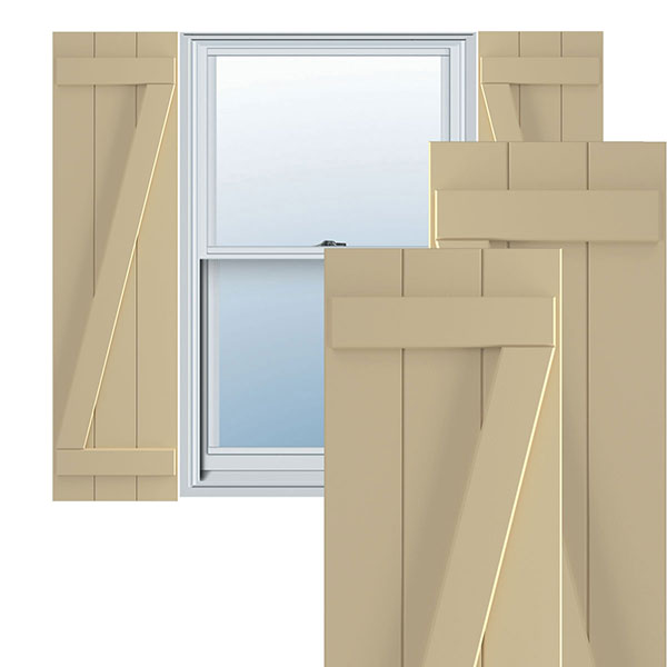 Ekena Millwork TFP102BBF16X034NT