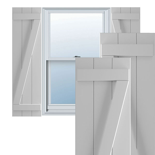 Ekena Millwork TFP102BBF16X027PR